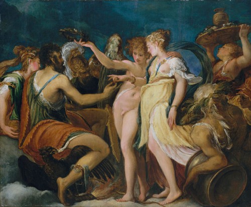 The Marriage of Cupid and Psyche, by Andrea Schiavone